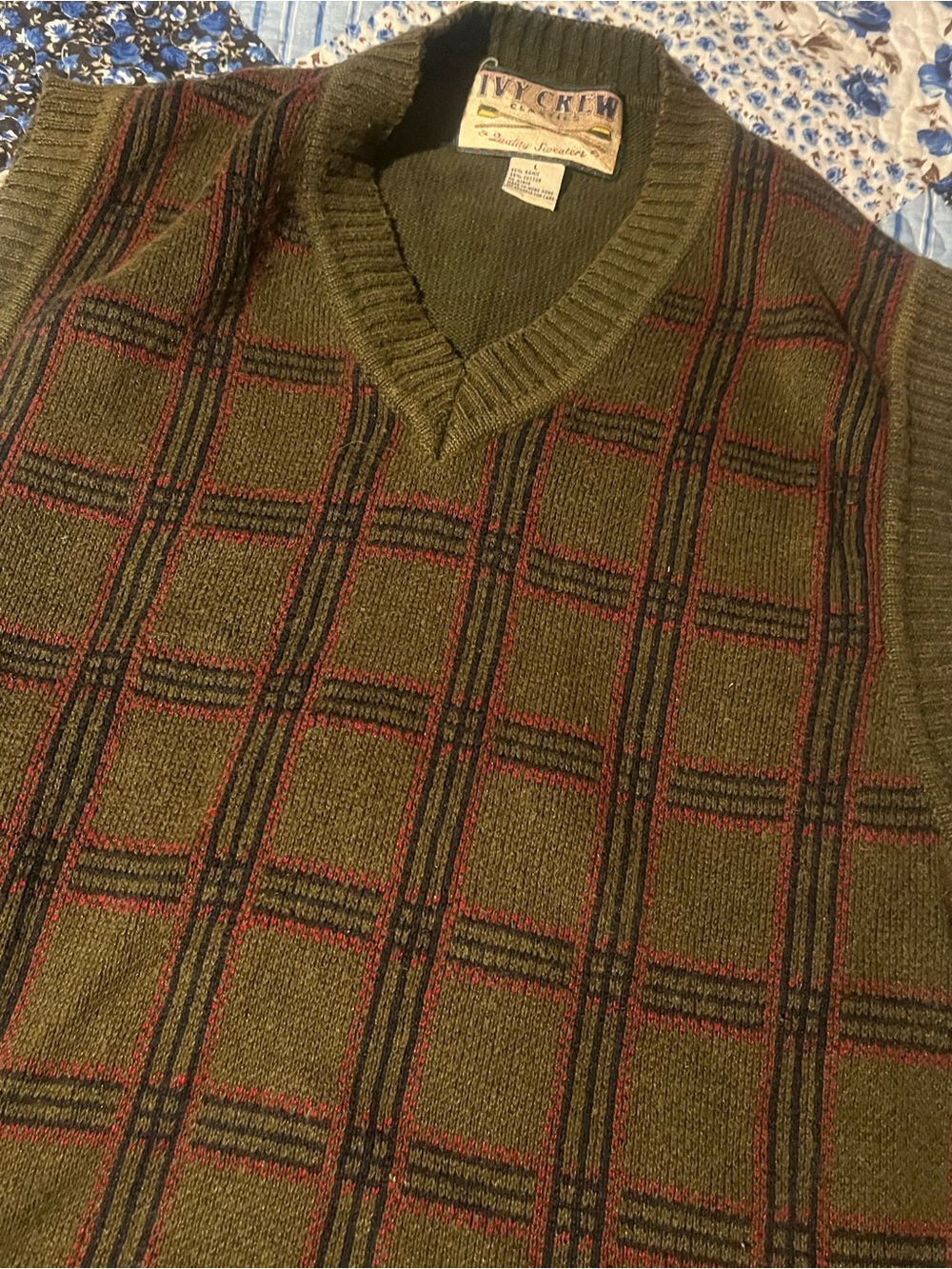 Ivy Crew VINTAGE Men’s Golf Sweater Vest
